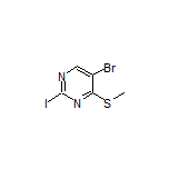 5-Bromo-2-iodo-4-(methylthio)pyrimidine