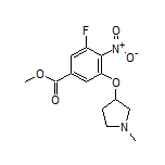 Methyl 3-Fluoro-5-[(1-methylpyrrolidin-3-yl)oxy]-4-nitrobenzoate