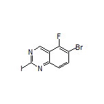 6-Bromo-5-fluoro-2-iodoquinazoline