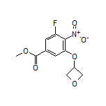 Methyl 3-Fluoro-4-nitro-5-(oxetan-3-yloxy)benzoate