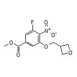 Methyl 3-Fluoro-4-nitro-5-(oxetan-3-ylmethoxy)benzoate