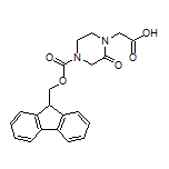 2-(4-Fmoc-2-oxo-1-piperazinyl)acetic Acid