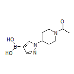 1-(1-Acetyl-4-piperidyl)-1H-pyrazole-4-boronic Acid