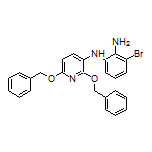N1-[2,6-Bis(benzyloxy)pyridin-3-yl]-3-bromobenzene-1,2-diamine