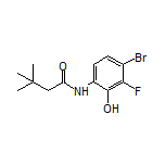 N-(4-Bromo-3-fluoro-2-hydroxyphenyl)-3,3-dimethylbutanamide