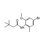 N-(4-Bromo-2-methoxy-6-methylphenyl)-3,3-dimethylbutanamide