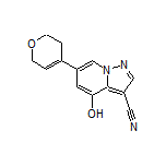 6-(3,6-Dihydro-2H-pyran-4-yl)-4-hydroxypyrazolo[1,5-a]pyridine-3-carbonitrile