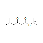 tert-Butyl 5-Methyl-3-oxohexanoate