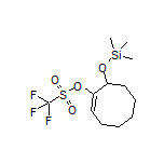 (E)-8-[(Trimethylsilyl)oxy]cyclooct-1-en-1-yl Trifluoromethanesulfonate