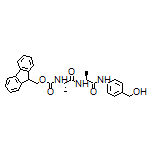 (S)-2-(Fmoc-amino)-N-[(S)-1-[[4-(hydroxymethyl)phenyl]amino]-1-oxopropan-2-yl]propanamide