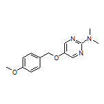 5-[(4-Methoxybenzyl)oxy]-N,N-dimethylpyrimidin-2-amine