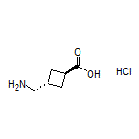 trans-3-(Aminomethyl)cyclobutanecarboxylic Acid Hydrochloride