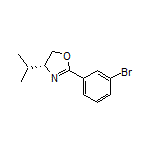 (R)-2-(3-Bromophenyl)-4-isopropyl-4,5-dihydrooxazole