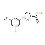 1-(3-Fluoro-5-methoxyphenyl)-1H-pyrazole-3-carboxylic Acid