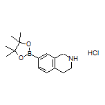 1,2,3,4-Tetrahydroisoquinoline-7-boronic Acid Pinacol Ester Hydrochloride