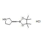 Pyrrolidin-3-ylidenemethylboronic Acid Pinacol Ester Hydrochloride