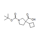 1-Boc-3-cyclobutylpyrrolidine-3-carboxylic Acid
