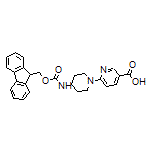 6-[4-(Fmoc-amino)piperidin-1-yl]nicotinic Acid