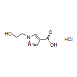 1-(2-Hydroxyethyl)-1H-pyrazole-4-carboxylic Acid Hydrochloride