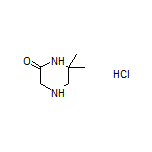 6,6-Dimethylpiperazin-2-one Hydrochloride