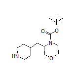 4-Boc-3-(piperidin-4-ylmethyl)morpholine