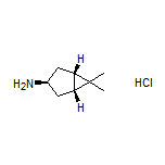(1R,3s,5S)-6,6-Dimethylbicyclo[3.1.0]hexan-3-amine Hydrochloride