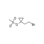 1-(2-Bromoethyl)cyclopropyl Methanesulfonate