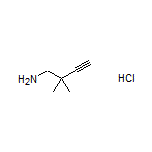 2,2-Dimethylbut-3-yn-1-amine Hydrochloride
