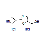 [2-(Azetidin-3-yl)oxazol-5-yl]methanol Dihydrochloride