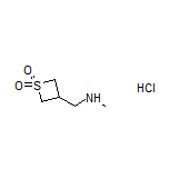 3-[(Methylamino)methyl]thietane 1,1-Dioxide Hydrochloride