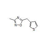 3-Methyl-5-(thiophen-3-ylmethyl)-1,2,4-oxadiazole