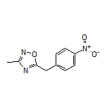 3-Methyl-5-(4-nitrobenzyl)-1,2,4-oxadiazole