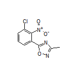 5-(3-Chloro-2-nitrophenyl)-3-methyl-1,2,4-oxadiazole