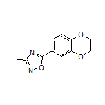 5-[2,3-Dihydrobenzo[b][1,4]dioxin-6-yl]-3-methyl-1,2,4-oxadiazole