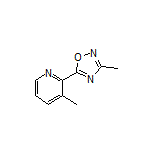 3-Methyl-5-(3-methylpyridin-2-yl)-1,2,4-oxadiazole