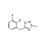 5-(2,3-Difluorobenzyl)-3-methyl-1,2,4-oxadiazole