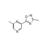 3-Methyl-5-(6-methylpyrazin-2-yl)-1,2,4-oxadiazole