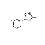 5-(3-Fluoro-5-methylphenyl)-3-methyl-1,2,4-oxadiazole