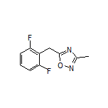 5-(2,6-Difluorobenzyl)-3-methyl-1,2,4-oxadiazole