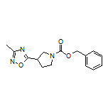 5-(1-Cbz-pyrrolidin-3-yl)-3-methyl-1,2,4-oxadiazole