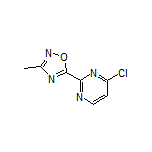 5-(4-Chloropyrimidin-2-yl)-3-methyl-1,2,4-oxadiazole
