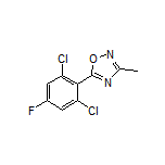 5-(2,6-Dichloro-4-fluorophenyl)-3-methyl-1,2,4-oxadiazole
