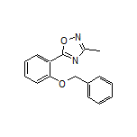5-[2-(Benzyloxy)phenyl]-3-methyl-1,2,4-oxadiazole