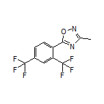 5-[2,4-Bis(trifluoromethyl)phenyl]-3-methyl-1,2,4-oxadiazole