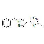 5-(1-Benzyl-1H-pyrazol-4-yl)-3-methyl-1,2,4-oxadiazole