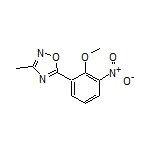 5-(2-Methoxy-3-nitrophenyl)-3-methyl-1,2,4-oxadiazole