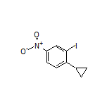 1-Cyclopropyl-2-iodo-4-nitrobenzene