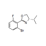 (S)-2-(2-Bromo-6-fluorophenyl)-4-isopropyl-4,5-dihydrooxazole