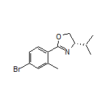 (S)-2-(4-Bromo-2-methylphenyl)-4-isopropyl-4,5-dihydrooxazole