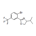 2-[2-Bromo-5-(trifluoromethyl)phenyl]-4-isopropyl-4,5-dihydrooxazole